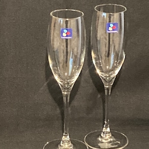 Paar Frankreich Luminarc D&#39;Arques Sektgläser mit Stiel