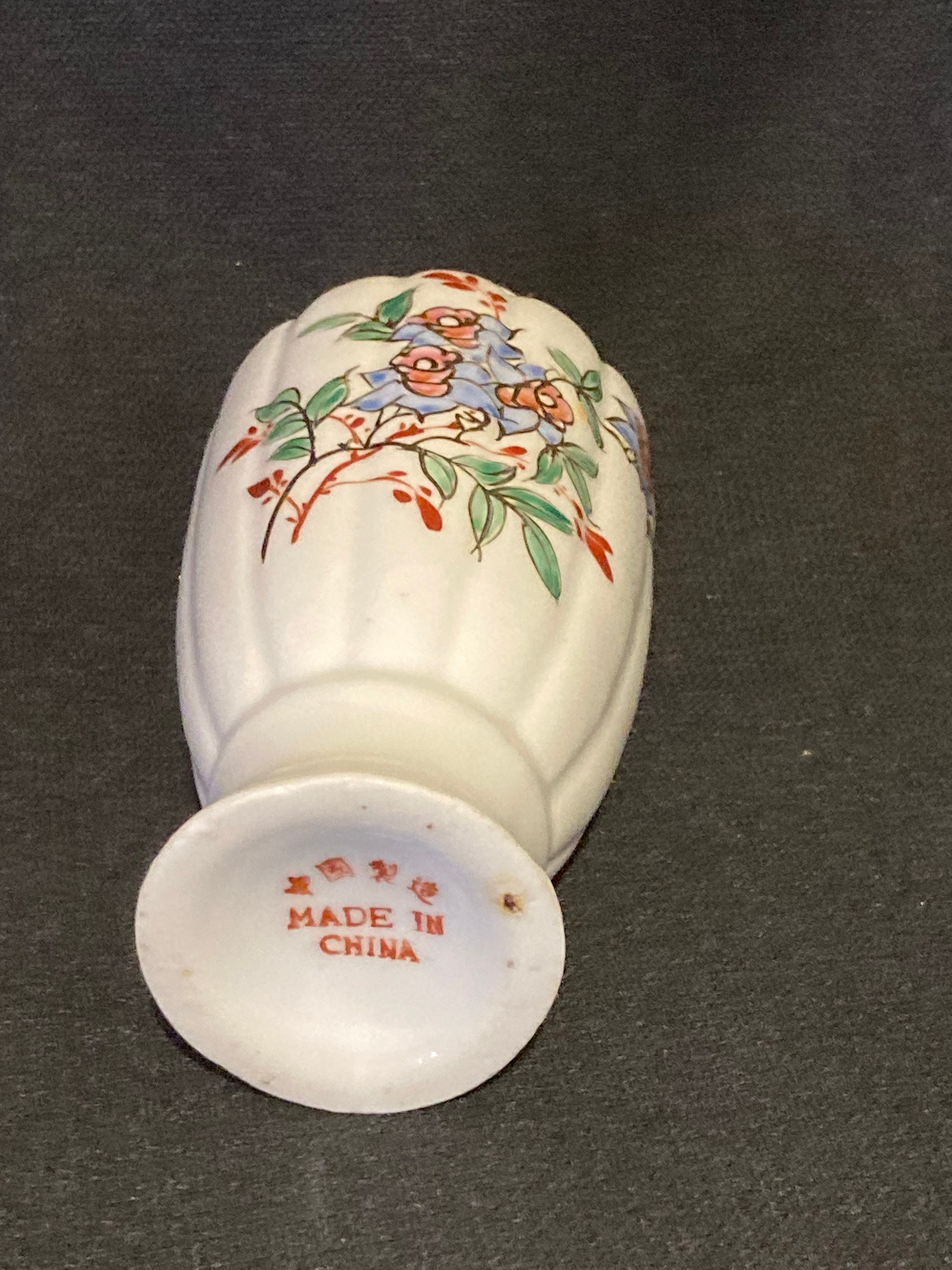 Chinese Hand Painted Porcelain Bud Vase - Etsy
