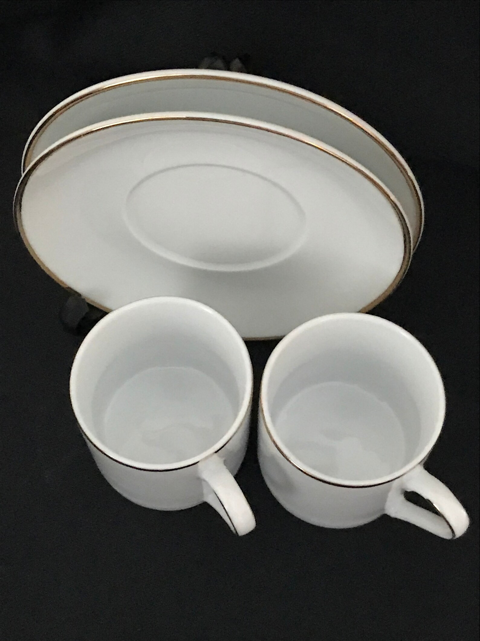 Milano Collection Fine Porcelain Coffee Cup and Saucer Set Etsy Australia