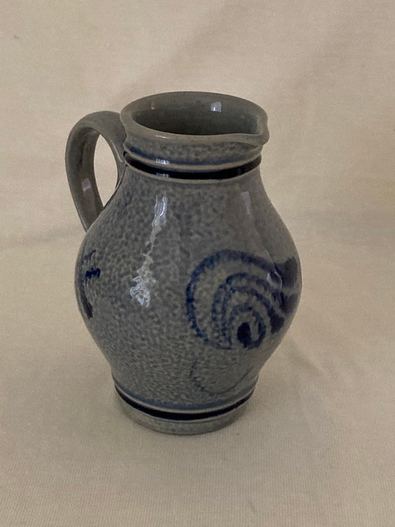 Marzi and Remi Germany salt glaze pottery stoneware 0.25L jug creamer