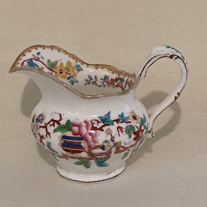 Vintage porcelain hand painted creamer