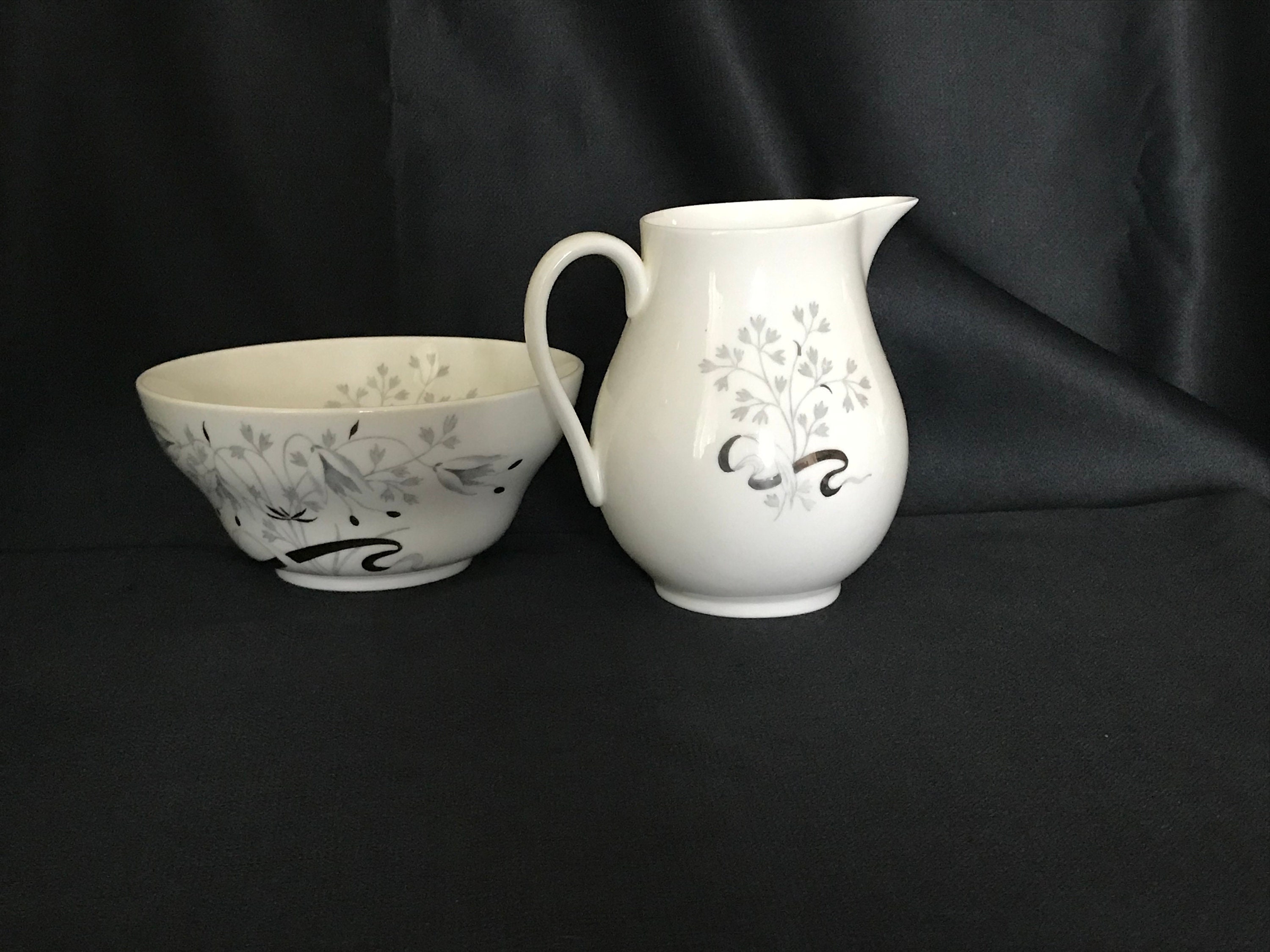 Wedgwood Fine Bone China Creamer Set Etsy