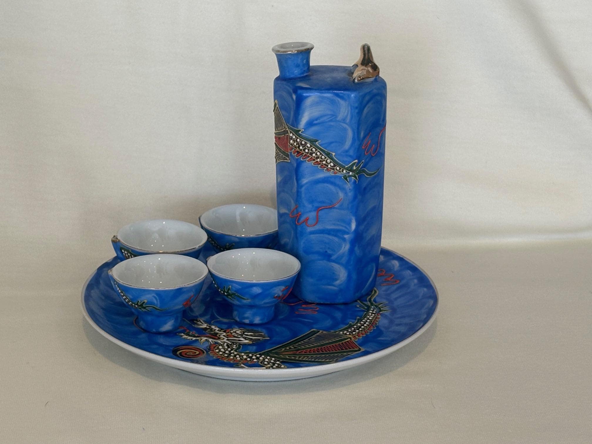 Japan 'whistling Bird' Sake Tea Set - Etsy