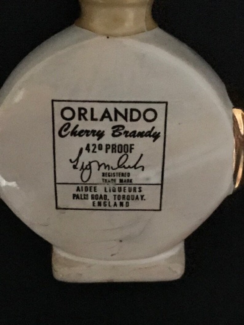 Miniature Orlando Cherry Brandy bottle Etsy