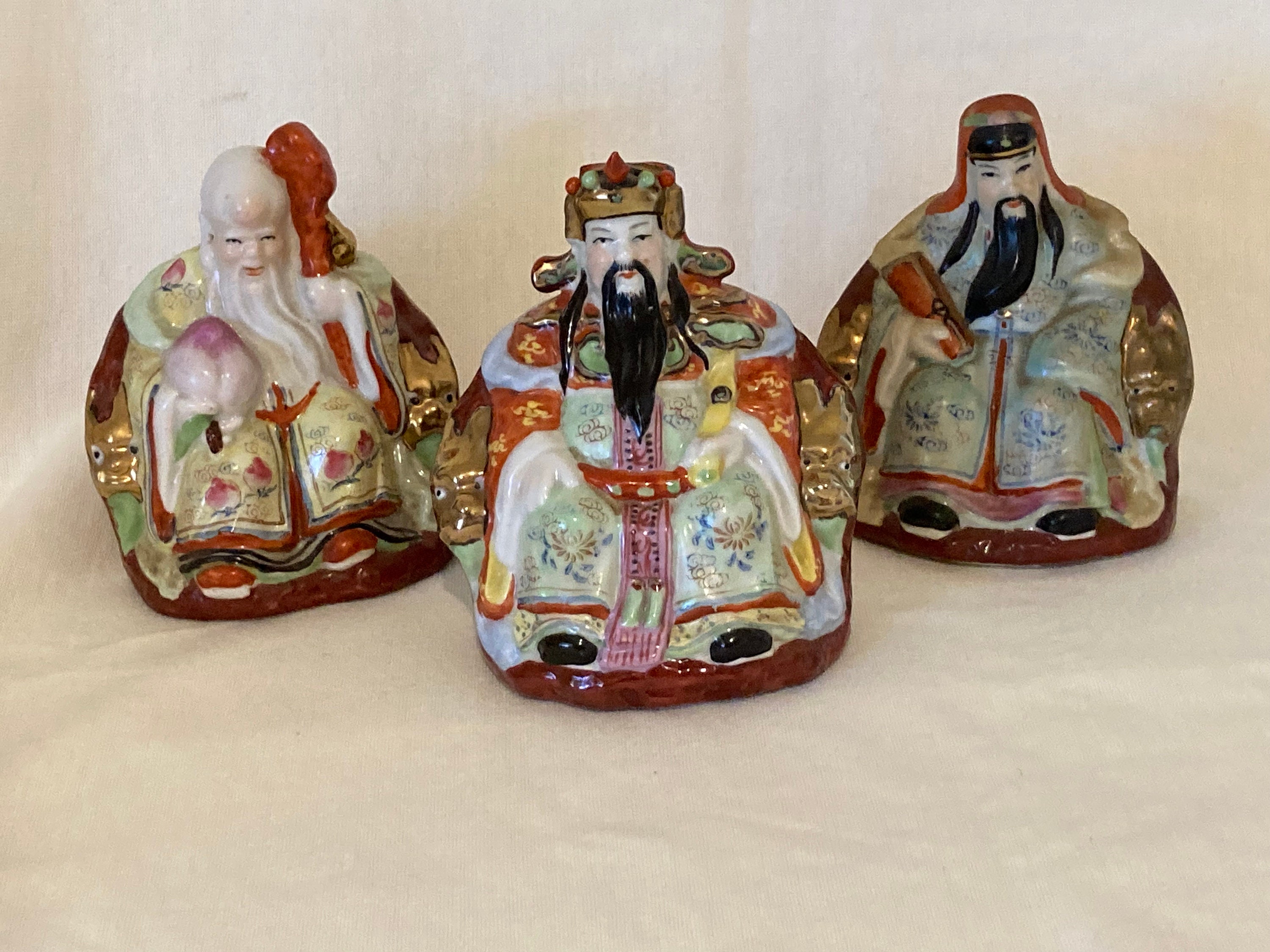 Three chinese gods - Etsy 日本
