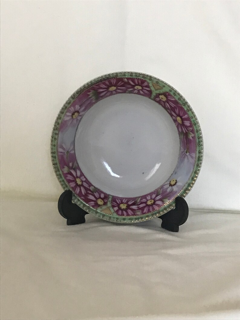 Vintage Nippon hand painted porcelain bowl