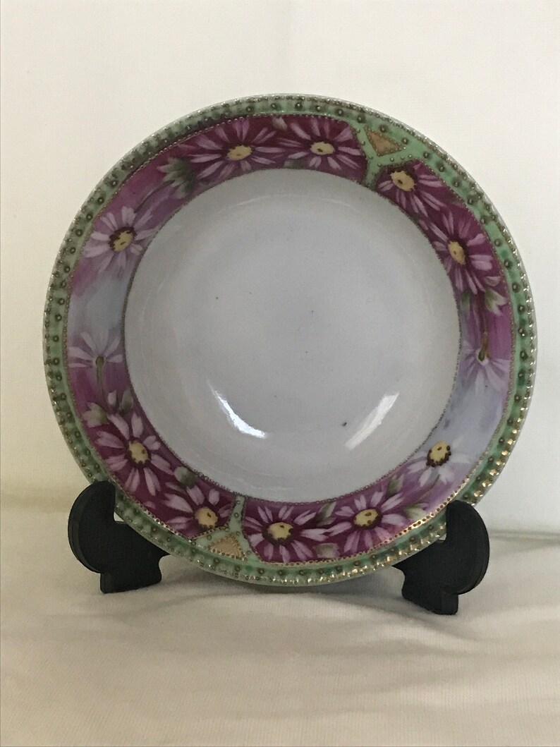 Vintage Nippon hand painted porcelain bowl