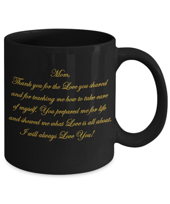 Mom Thank You Coffee Mug - Gifts For Mom, Gifts For Her, Mother's Day