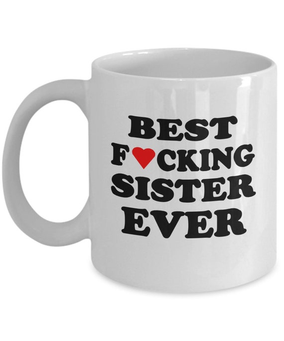 Best Sister Ever Coffee Mug BFSE, Gift for sister, Birthday gift, Holiday gift