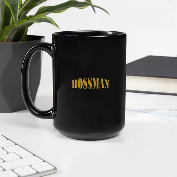 Bossman Black Coffee Mug