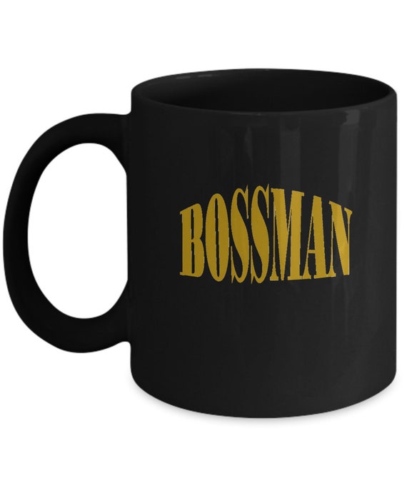 Boss Man Mug - Coffee Mug, Gifts For Him, Gifts For The Boss, Holiday Gifts, Gifts For Dad, Gift for Husband, Best Seller Mugs