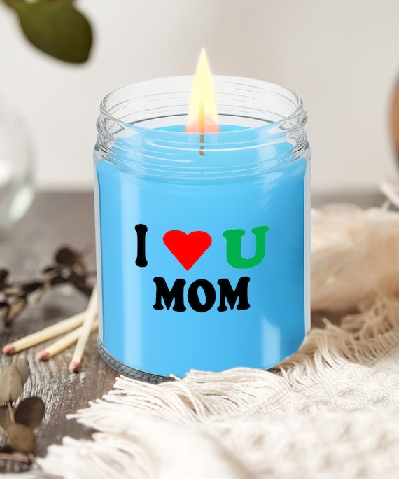 I Love You Mom Baja Breeze Candle, Gift for mom, Holiday gift, Birthday gift