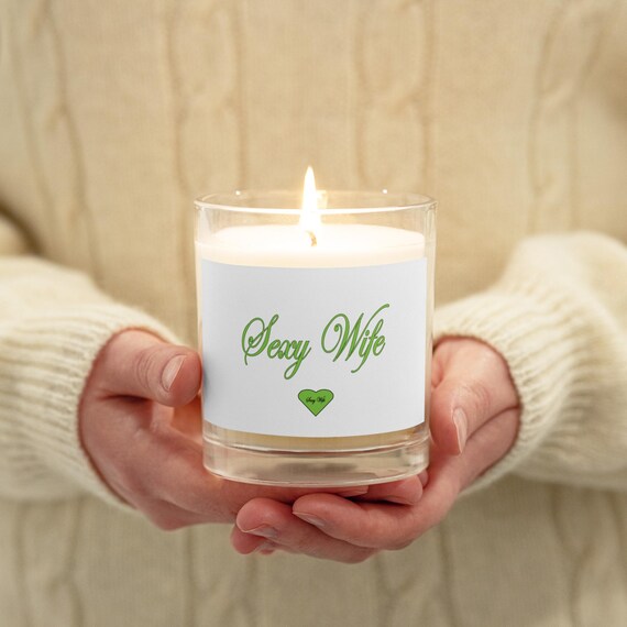 Sexy Wife Glass Jar Soy Wax Candle