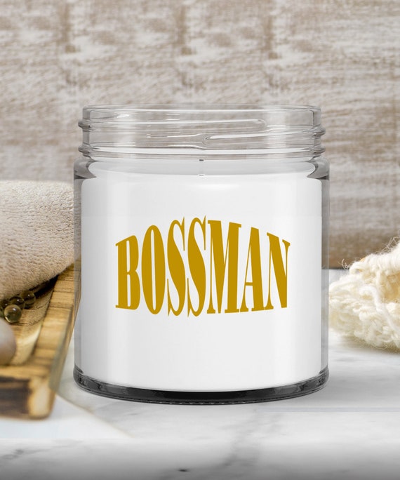 Bossman Candle - Gift for Him, Gift for Boss, Holiday Gift