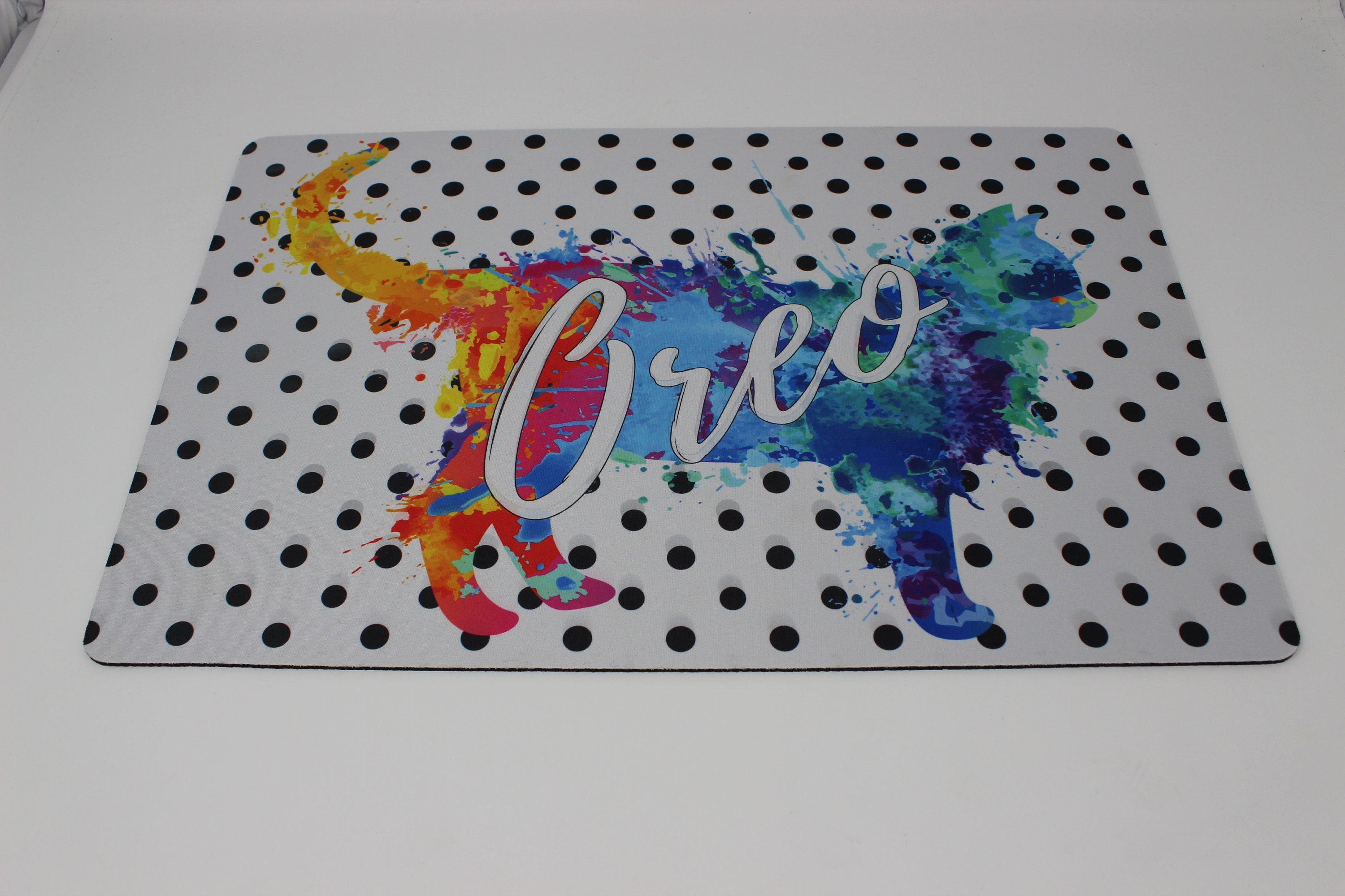 Personalized Pet Placemat Custom Pet Placemat Pet Etsy