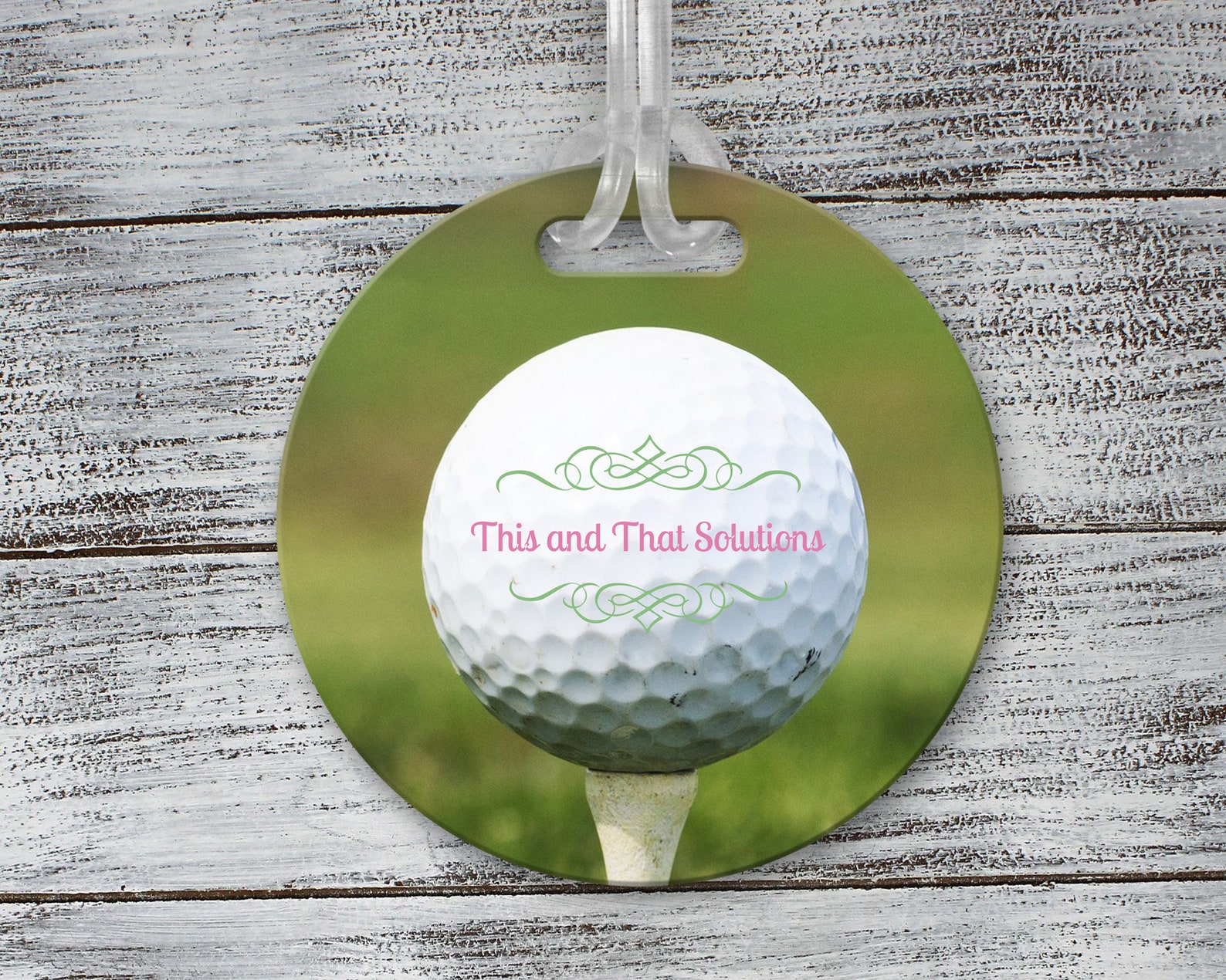 Personalized Luggage Tag Custom Golf Gifts Golf Tag Etsy