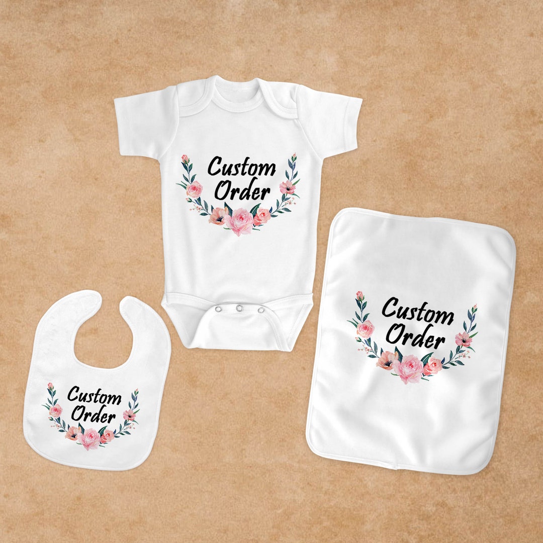 Personalized Baby Baby Bundle | Custom Baby Gifts | Baby Shower ...