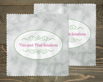 Eyeglass Cleaning Cloth | Custom Accessories | Company Logo
