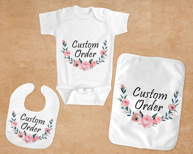 Baby Shower Custom Baby Gifts Personalized Burp Cloth Fish