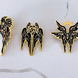 Black Angels Pin