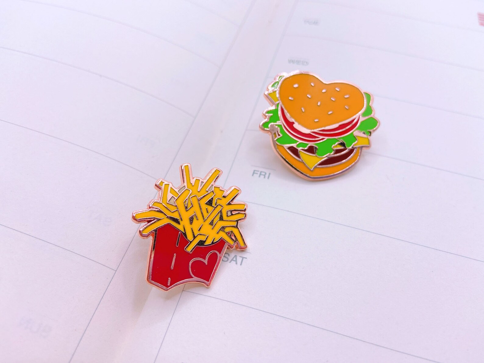Fast Food Pins Etsy
