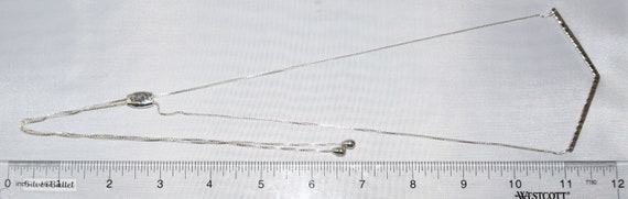 Silpada Textured Chevron Bar "Apex" Sliding Clasp… - image 3