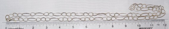 Silpada 31" Hammered Links "In The Loop" Sterling… - image 5