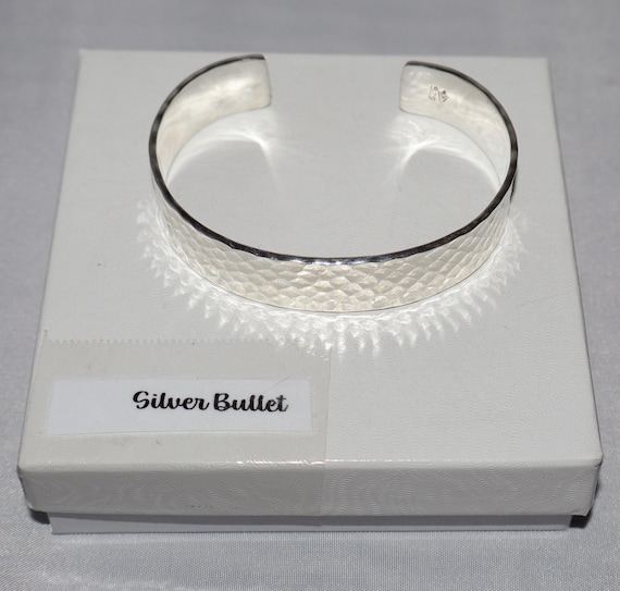 Silpada Hammered Textured Solid Sterling Silver C… - image 1