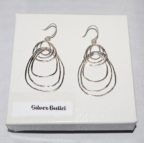 Collier Bavoir Chaîne Liée En Argent Sterling Silpada 'Pop The Bubbly' - Neuf Sans Emballage