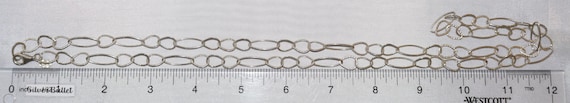 Silpada 31" Hammered Links "In The Loop" Sterling… - image 6