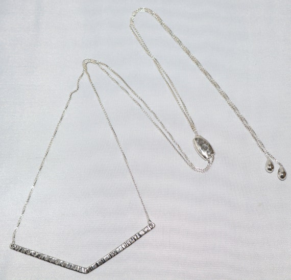 Silpada Textured Chevron Bar "Apex" Sliding Clasp… - image 6