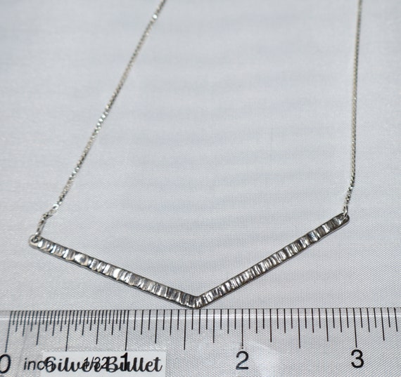 Silpada Textured Chevron Bar "Apex" Sliding Clasp… - image 5