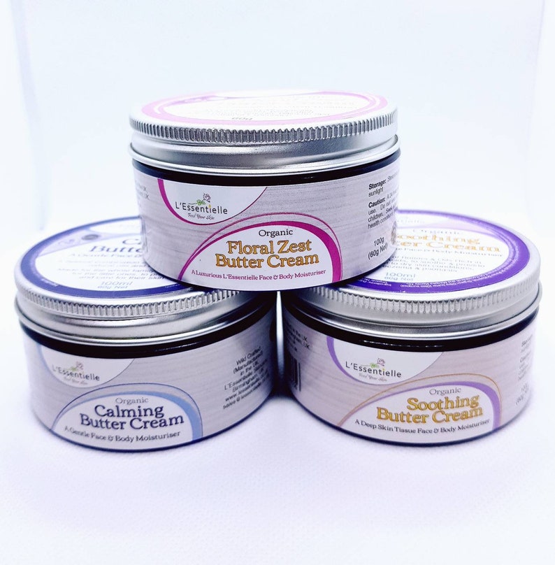 Organic Shea Butter Eczema Cream Calming Butter Blend Jojoba Etsy