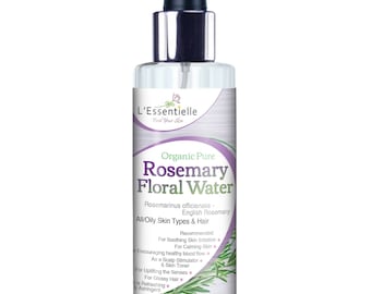 Organic Pure Rosemary Hydrosol Floral Water 150ml