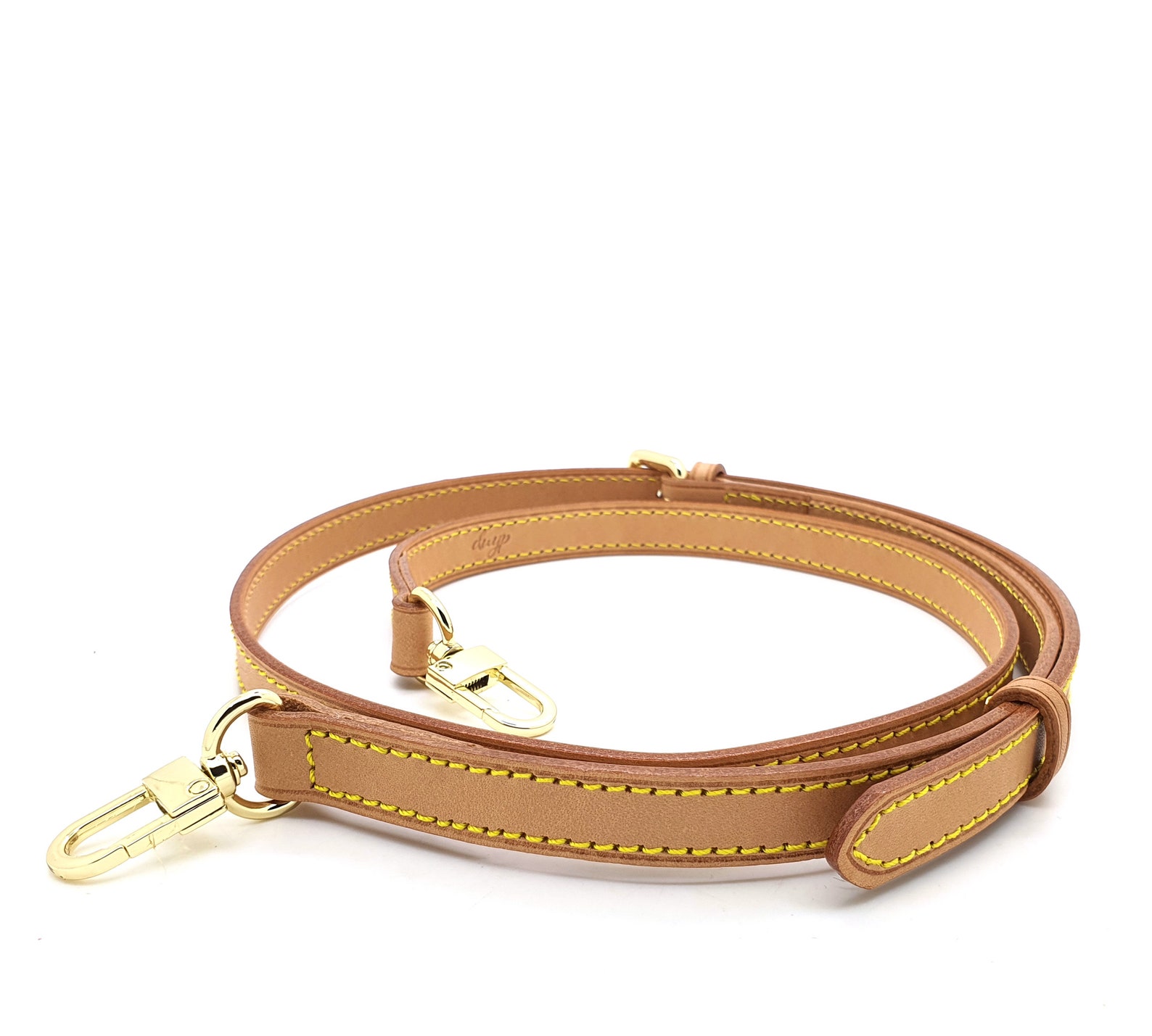 5/8 15mm Adjustable Vachetta Leather Strap Handbag Etsy
