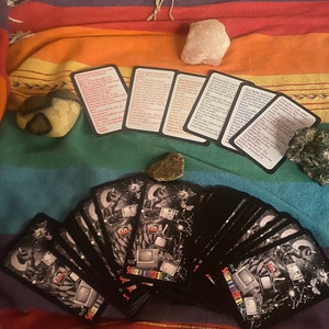 BigDeckEnergy Orakel Karten: Einzigartige Kanalisierte Botschaften/Poesie/Quantenaufstiegs-Werkzeug/Selbstfürsorge/Göttin Energie/Chakra Heilung Affirmationen