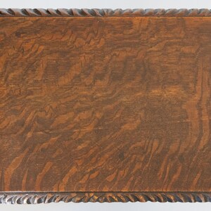 Antique English Carved Tiger Oak Joint Stool Side Table - Etsy