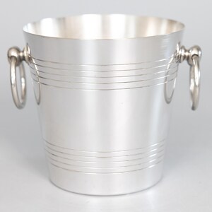 Mid-20th Century French Silver Plate Ice Bucket