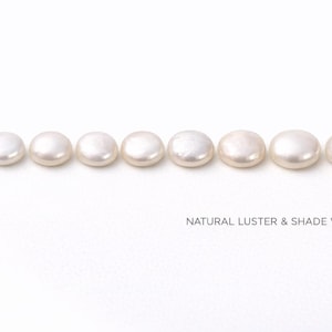 Natural Freshwater Pearl Cabochons Round Coin | Flat Back Pearl Cabs 4mm–15mm | Loose Pearls for Jewelry Making