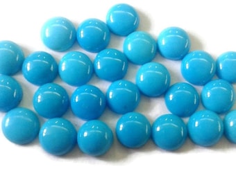 Sleeping Beauty Turquoise Cabochon Oval: Natural Arizona Blue Loose Gemstone 4mm-10mm for Jewelry Making