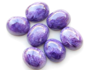 チャロアイト・オーバル・カボション24ls22 天然石がカボションオーバル形状のカテゴリー｜天然石・パワーストーン