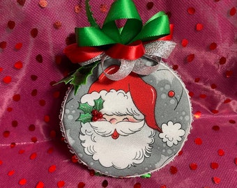 Christmas Santa Claus 2 home decor accent ornament