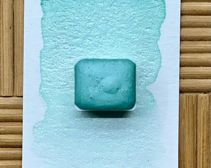 Mint Gelato | Gelato Shimmers | Handmade Watercolor