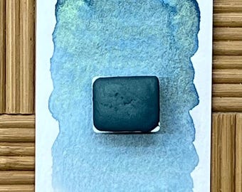 Seaside Dragonlet | Dragonfly Collection | Handmade Shimmer Watercolor