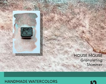 House Mouse | English Garden Collection | Shimmer Watercolor