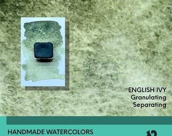 English Ivy | English Garden Collection | Matte Watercolor