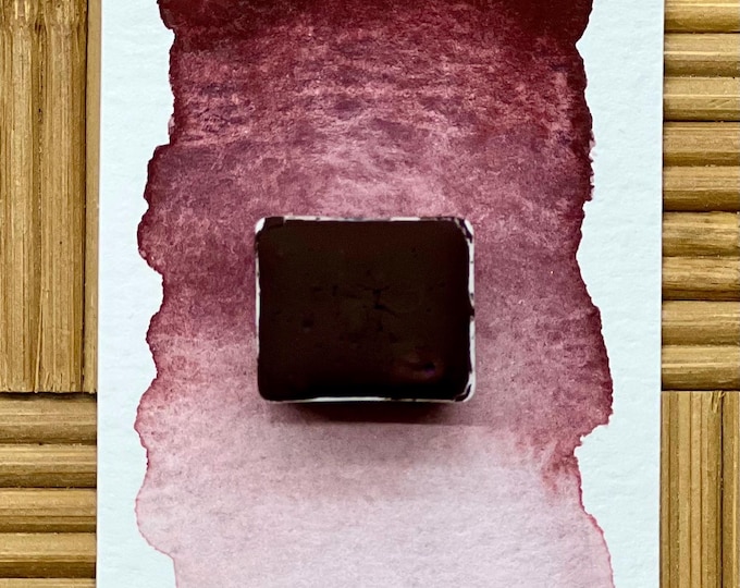 Chocolate Raspberry | Matte Watercolor