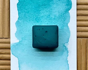 Gulf Waters | Handmade Watercolor | Shimmer