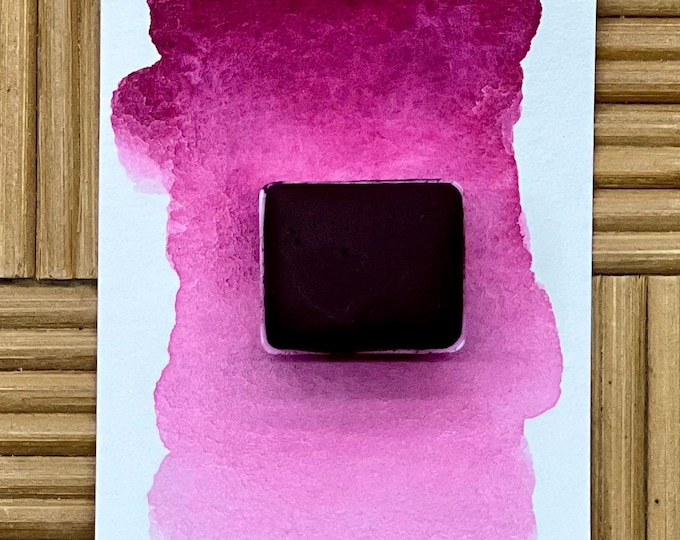 Pink Haze | SMOKY MOUNTAINS | Handmade Watercolor | Matte