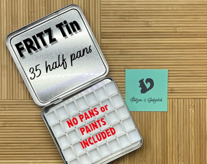 FRITZ | Large Watercolor Tin | 35 Half Pan